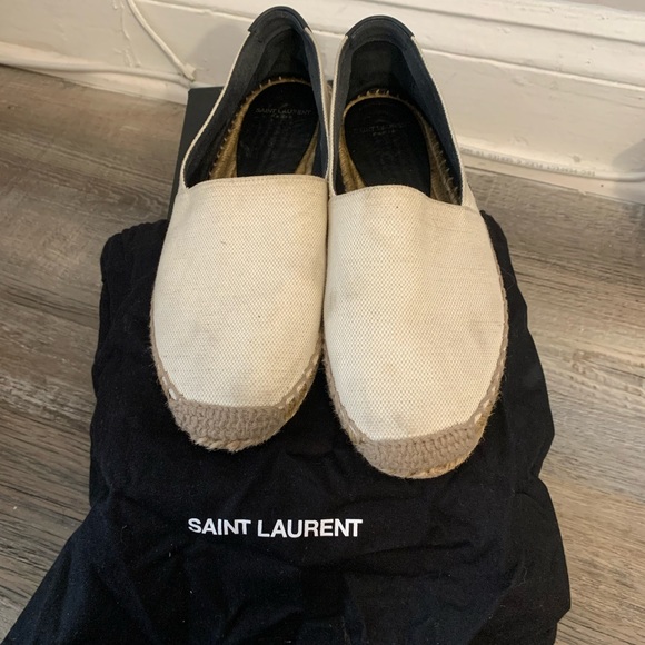 Saint Laurent Canvas Espadrilles 38.5 - Picture 3 of 4